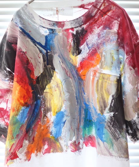 "六月の色彩交遊 第六色" Hand painted color T-shirts