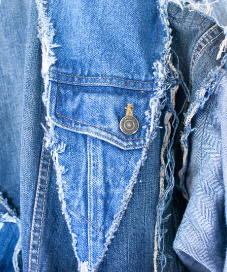 "ブルーグランジ" Blue grunge, Rebuild by vintages