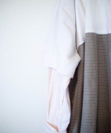 "雨が上がったら虹とお出かけしましょう" Let's go out when it rains Dress, rebuild by vintages