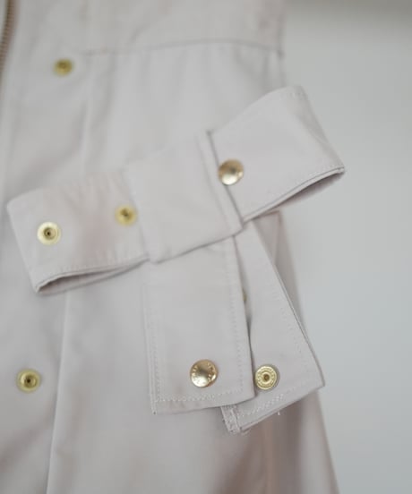 "ゆめみるトレンチ巻きスカート" Dreamy trench wrap skirt, Rebuild by vintages