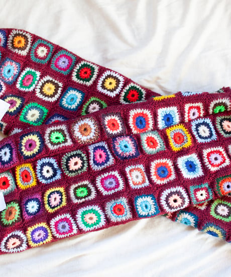 "つぎはぎのアームニット／レッグウォーマー 第三十三色" Arm Knit/Leg Warmers, Rebuild by vintages