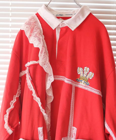 "三角関係のラガーガール・ワンピース" Love triangle lager girl dress, rebuild from vintages