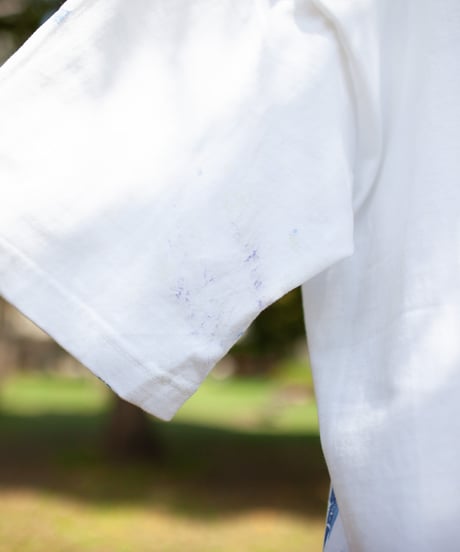 "青の色彩記録 第十三色" Blue color record T-shirt