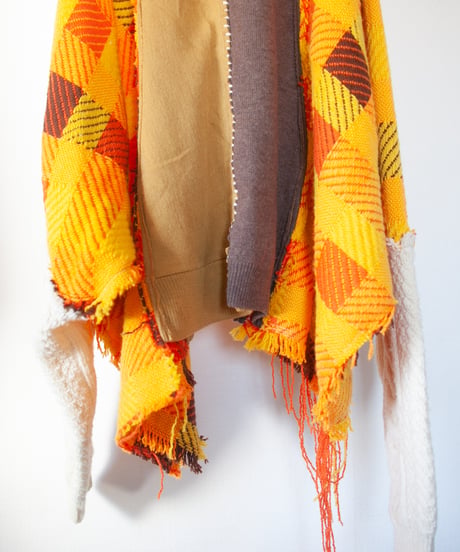 "落葉のカーディガン" fallen leaves cardigan, Rebuild by vintages