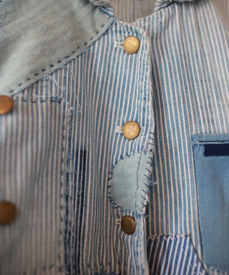 "最初の蘇生のデニム・ジャケット" First resuscitation denim jacket, Rebuild by vintages