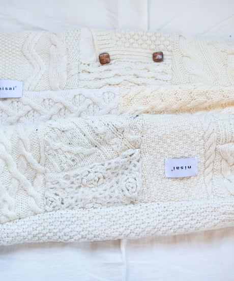 "つぎはぎのアームニット／レッグウォーマー 第四十色" Arm Knit/Leg Warmers, Rebuild by vintagess