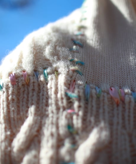 "夢に抱かれる彼女のマフラー" Her muffler embraced by color, Rebuild by vintages