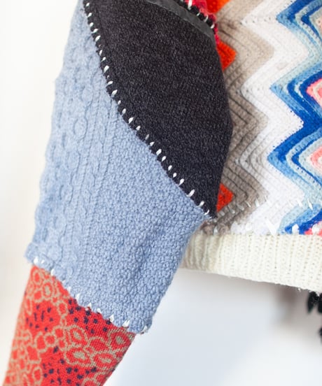 "愛おしい不自由" lovely inconvenience knit, Rebuild by vintages