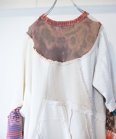 "星見草" chrysanthemum long-knit, Rebuild by vintages