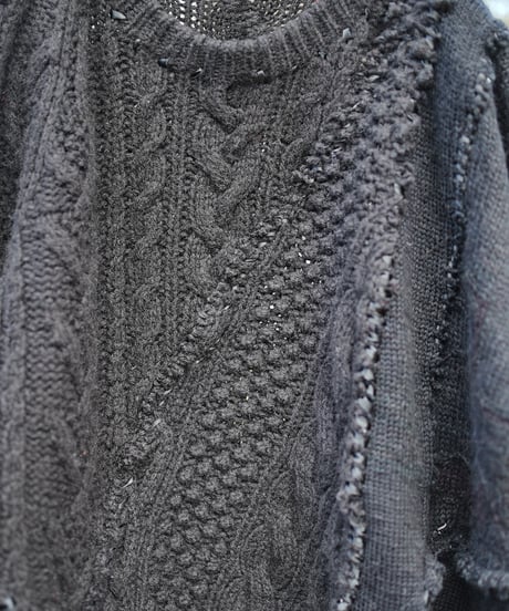 【京都紋付×nisai】"第二の黒" Black 2, Rebuild by vintages