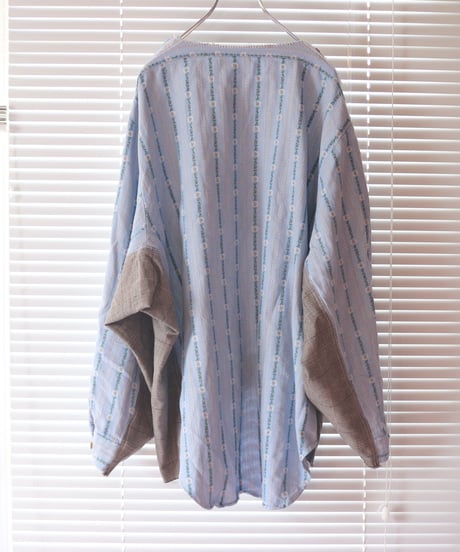 "ブルーフィルムの残像" Afterimage of blue film sweatshirt, Rebuild by Vintages(nike)