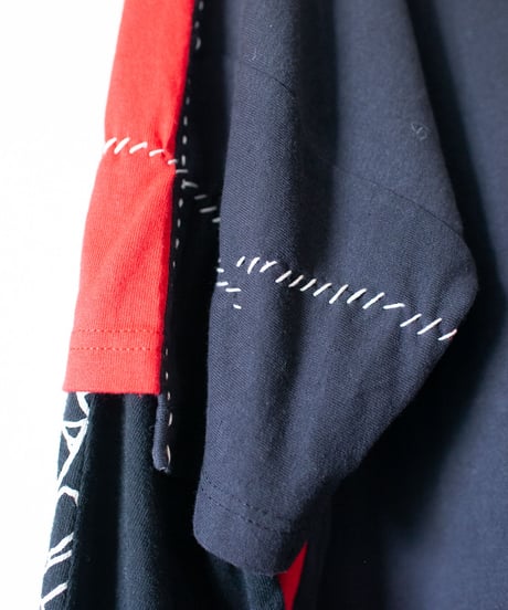 "ジョイ・ディヴィジョン／抑圧が咲かせた花" The Flower of Repression long-sleeved T-shirt, Rebuild by vintages