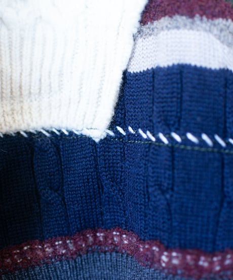 "言葉" Word knit one-piece,Rebuild by vintages
