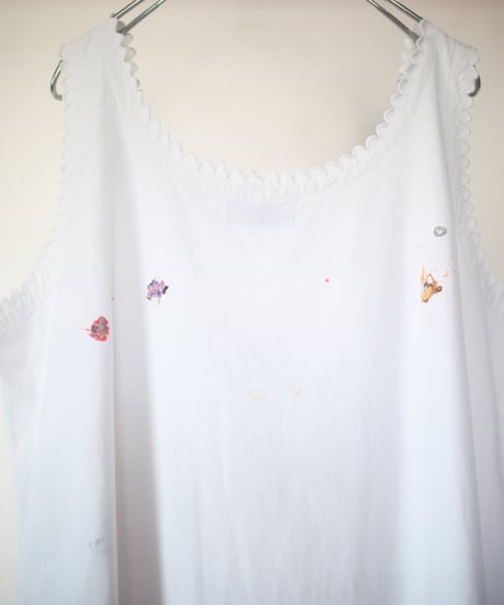 "許すこと" to forgive, Hand-painted based on French One-piece