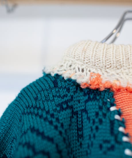 "昇花" sublimation knit, Rebuild by vintages