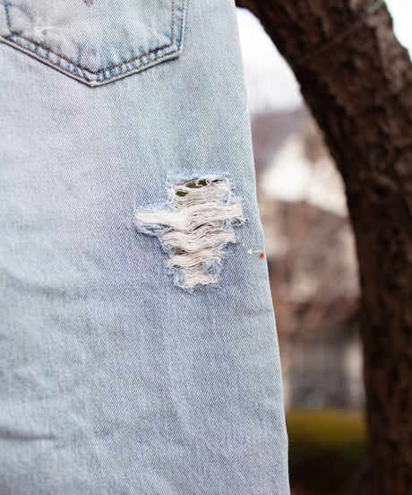 “つよがり魂” bluffing spirit, Based on Vintage Levi’s