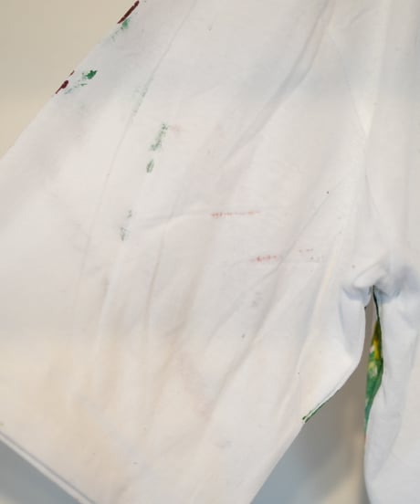 "色彩手刷りのTシャツ 2024年版 第八色" T-shirt with hand-printed colors