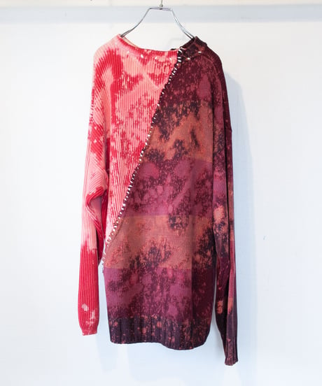 "落花" fallen flower knit, Rebuild by vintages