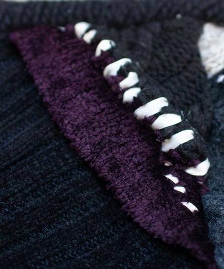 "つぎはぎのアームニット／レッグウォーマー 第五十三色" Arm Knit/Leg Warmers, Rebuild by vintages