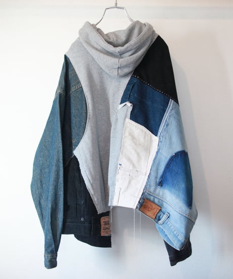 "日食" Solar eclipse pull-over, Rebuild by vintages