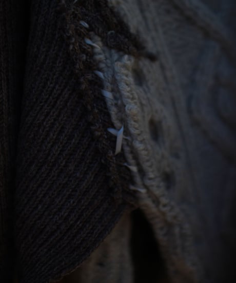 "道中を楽しめばいい" enjoy the road knit, Rebuild by vintages