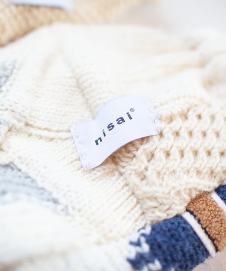 "つぎはぎのアームニット／レッグウォーマー 第五十二色" Arm Knit/Leg Warmers, Rebuild by vintages
