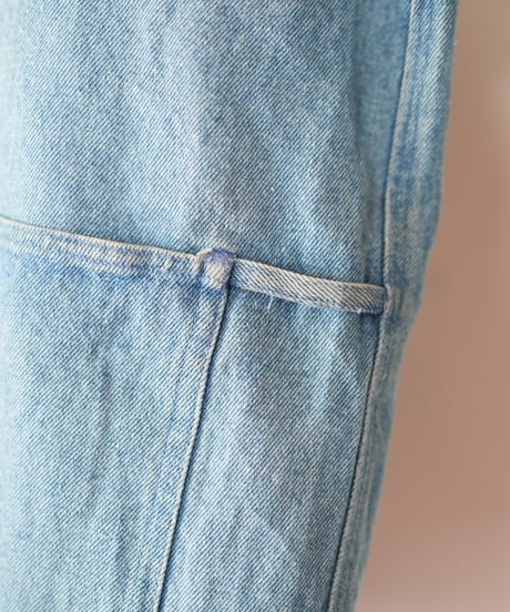 "親愛なる雨" Dear rain over denim coat, rebuild by vintages