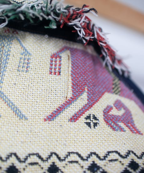 《nisai × soma komatsuno》"プレイ" Patchwork oversized jacket, Rebuild by vintage rug and denim