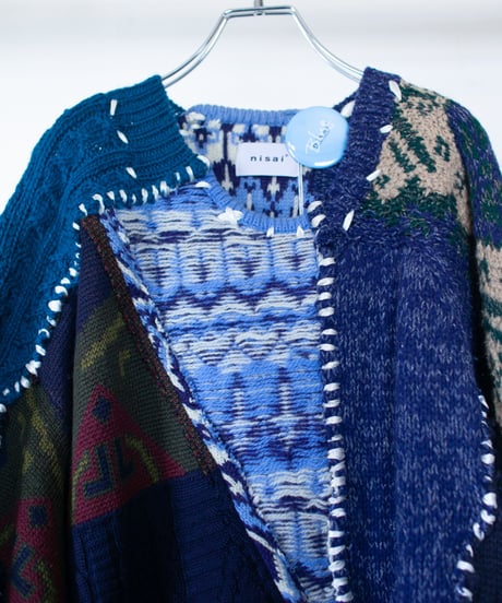 "惑星" planet knit, Rebuild by vintages