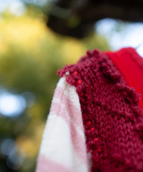 "乙女の日常" life of a girl long-knit, Rebuild by vintages