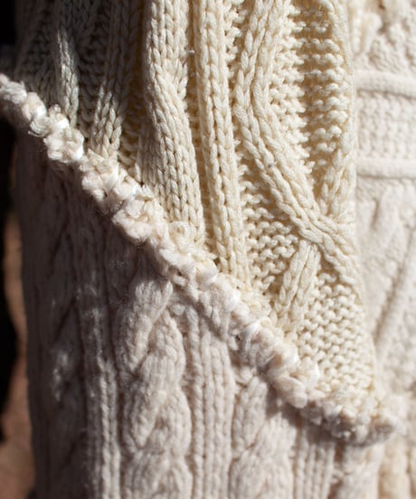 "白昼夢" Daydream over knit, Rebuild by vintages