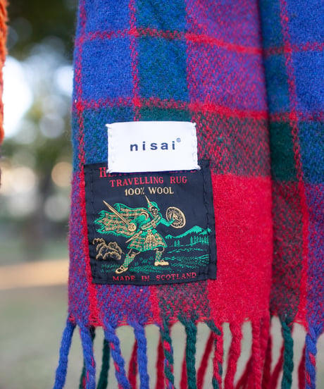 "パーク・グエルの装飾へ捧ぐ" Vintage knit Rebuild Muffler by Parc Güell