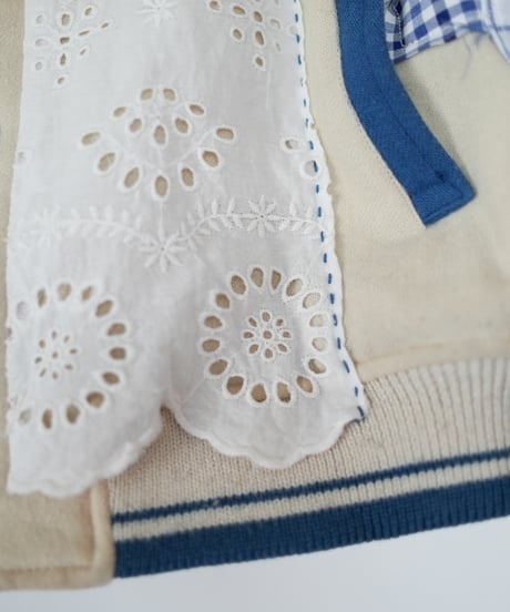 "持続可能型ときめき巻きスカート" Tokimeki Sustainability Wrap Skirt, Rebuild by vintages