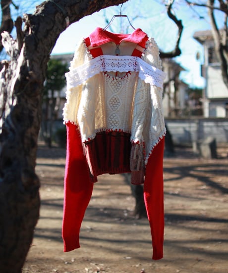 "乙女の静脈" maiden vein knit, Rebuild by vintages