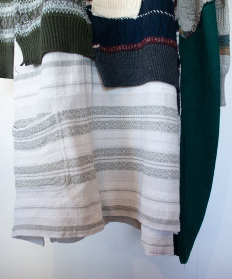 "言葉" Word knit one-piece,Rebuild by vintages