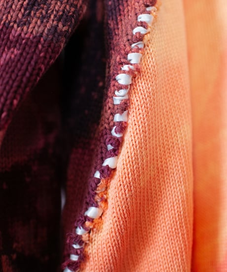 "水月鏡花" Flower knit that you can see but you can't get, Rebuild by vintages