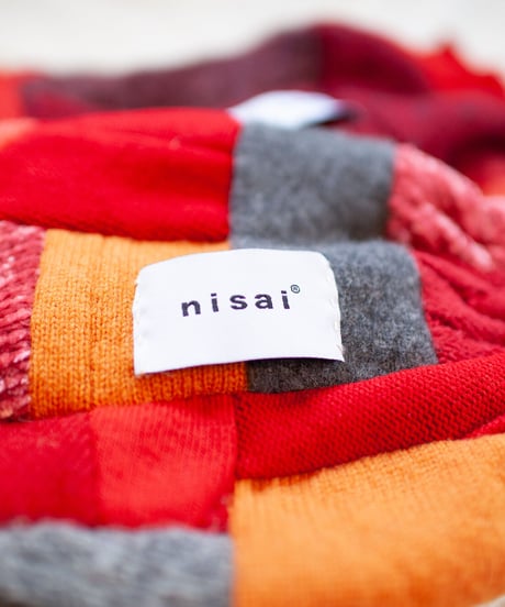 "つぎはぎのアームニット／レッグウォーマー 第十七色" Arm Knit/Leg Warmers, Rebuild by vintages