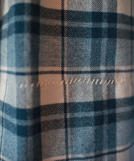 "月食" Lunar eclipse long shirt, Rebuild by vintages