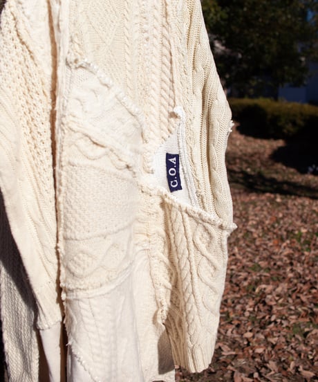 "白昼夢" Daydream over knit, Rebuild by vintages