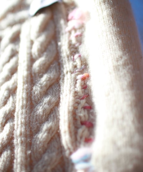 "夢に抱かれる彼女のマフラー" Her muffler embraced by color, Rebuild by vintages