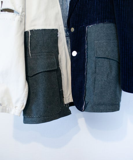 "大人の遊び" adult play jacket, rebuild by vintages