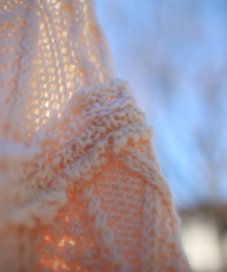 "あの日、青かっただけのニット・セーター 2022年式" Past blue knit, Rebuild by vintages