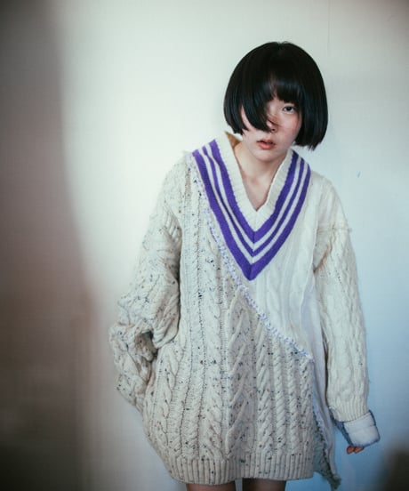 "私が握れたのはあの人のコートの袖だけ" I held the sleeve of that person's coat as I walked, Rebuild by vintages