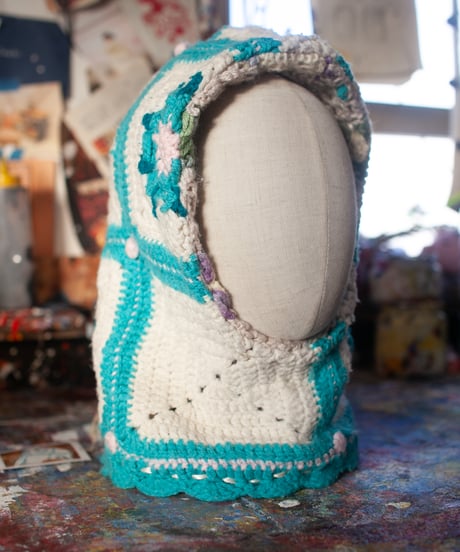 "つぎはぎのバラクラバ 第五十色" Balaclava, Rebuild by vintagess
