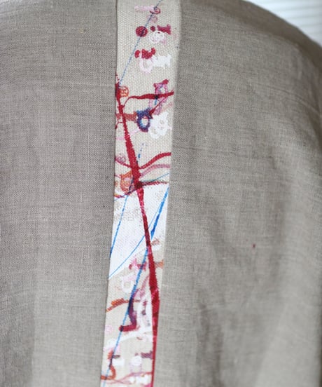 《0＜nisai+α≦Y》 three button shirt jacket / Russian linen