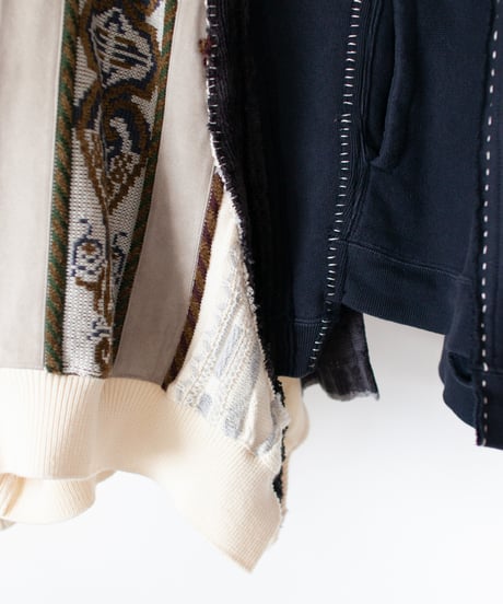 "半信半疑" skeptical pullover, Rebuild by vintages