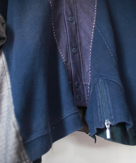 "奴のカーディガン" His cardigan, Rebuild by vintages