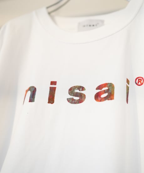 "色彩手刷りと刻まれた名のロンT 2024年版 第一色" T-shirt with hand-printed colors and engraved name