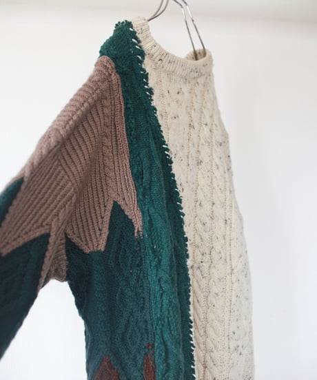 "一息ついて" take a breather knit, Rebuild by vintages