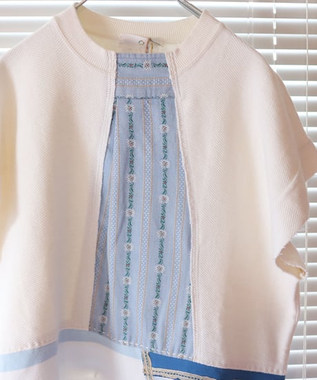 "入道雲" Cumulonimbus sky Dress, rebuild by vintages